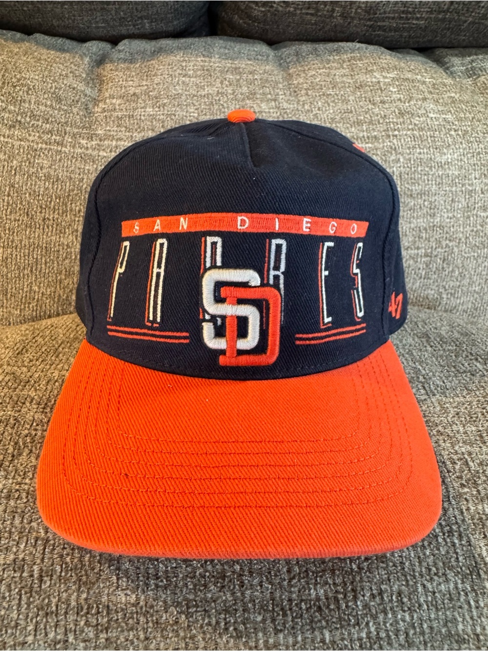 47 Brand San Diego Padres Double Headed Baseline Hitch Adjustable Hat